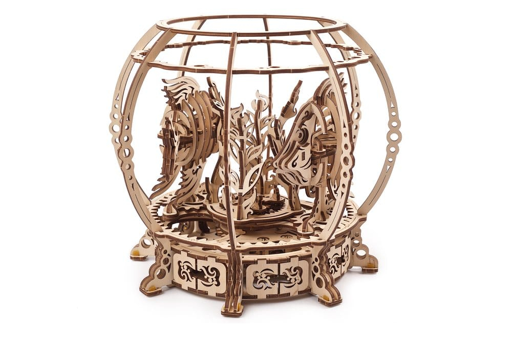 Ugears 3D Wooden Puzzle Mechanical Aquarium [20]