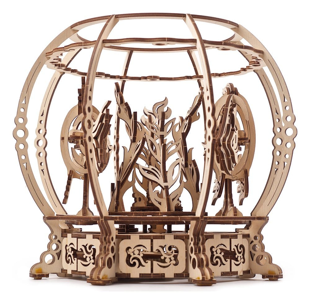 Ugears 3D Wooden Puzzle Mechanical Aquarium [16]