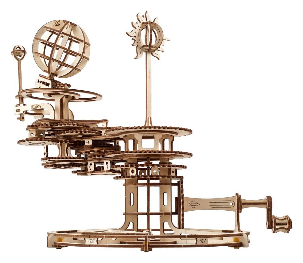 Ugears 3D Wooden Puzzle Mechanical Tellurion [4]