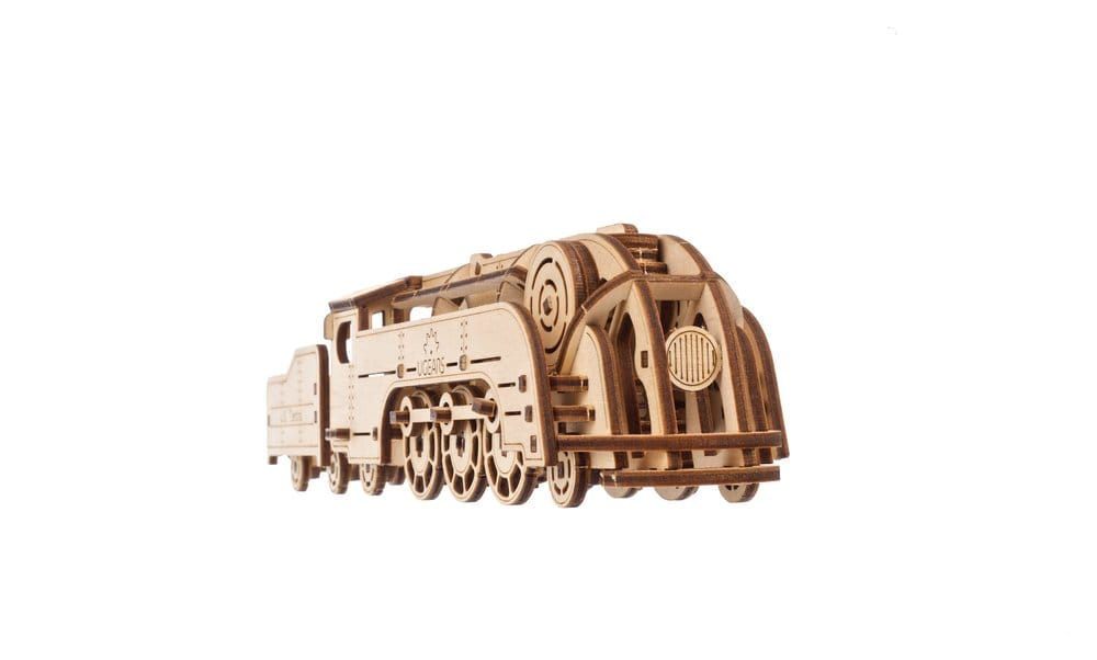 Ugears 3D Wooden Puzzle Mini Locomotive [5]