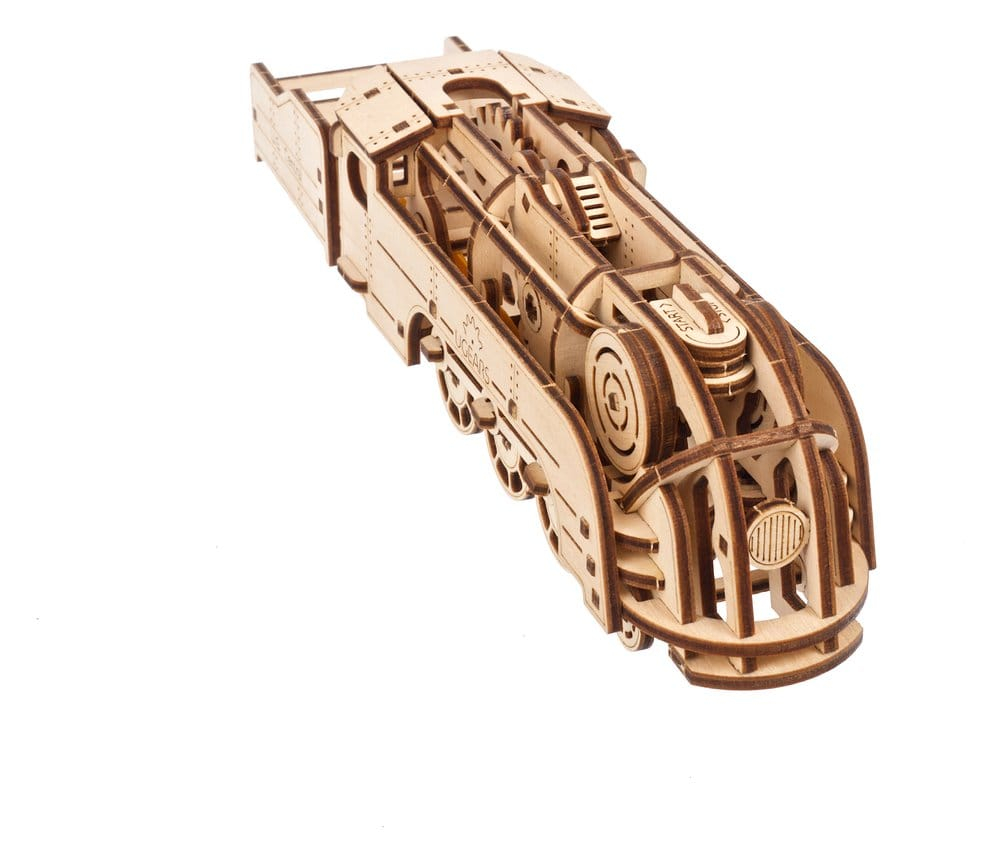 Ugears 3D Wooden Puzzle Mini Locomotive [6]