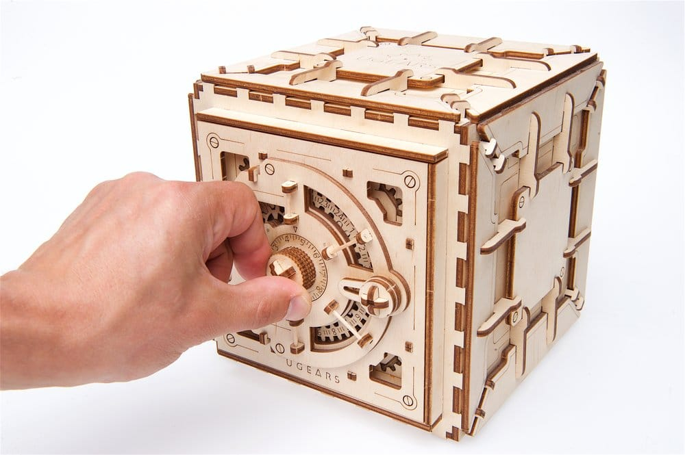 Ugears 3D Wooden Puzzle Safe [11]