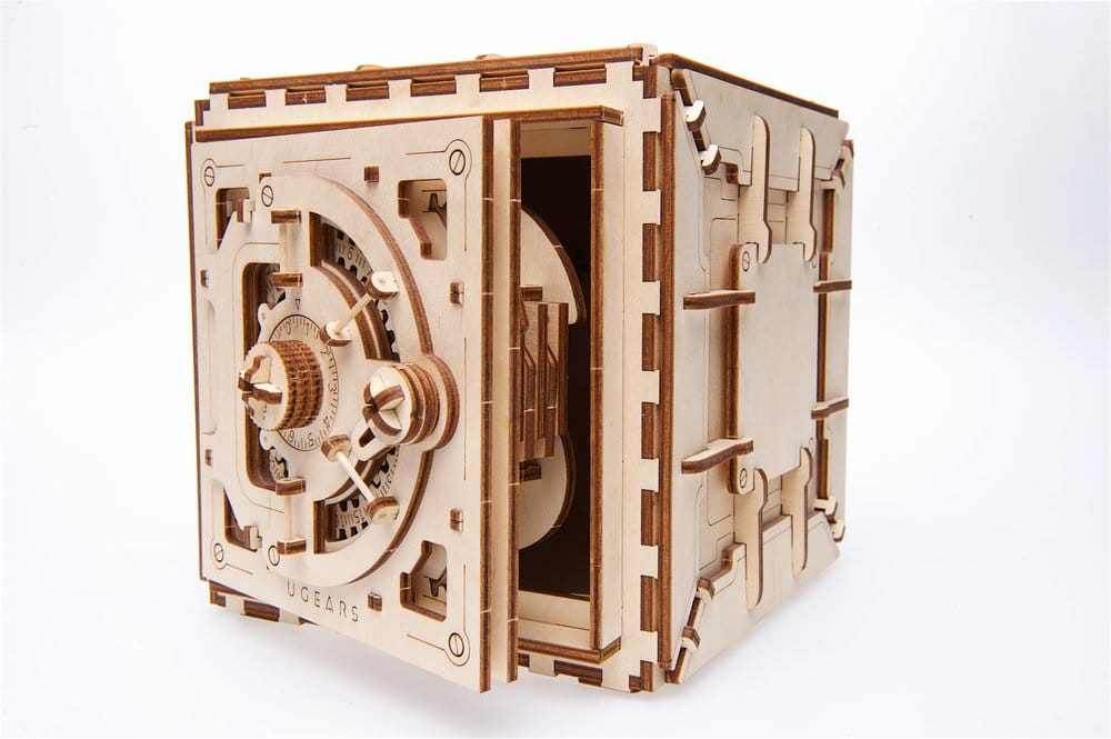 Ugears 3D Wooden Puzzle Safe [14]