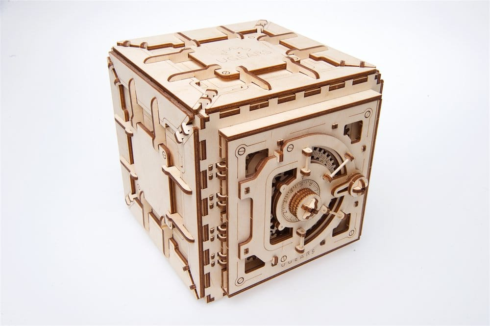 Ugears 3D Wooden Puzzle Safe [12]