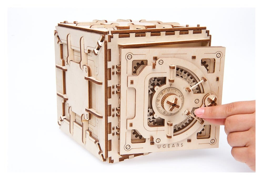 Ugears 3D Wooden Puzzle Safe [8]