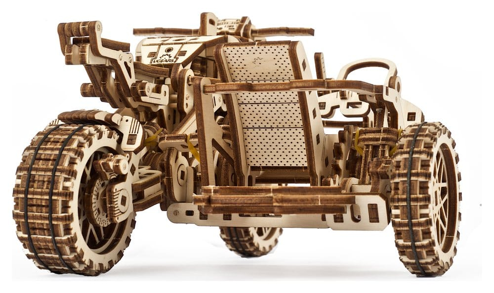 Ugears 3D Wooden Puzzle Scrambler UGR-10 with sidecar [21]