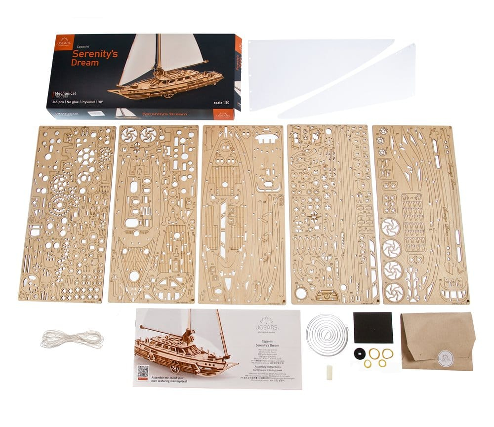 Ugears 3D Wooden Puzzle Serenity's Dream [25]