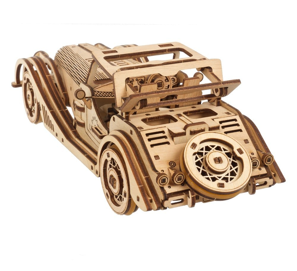 Ugears 3D Wooden Puzzle Sports Car Rapid Mouse [19]
