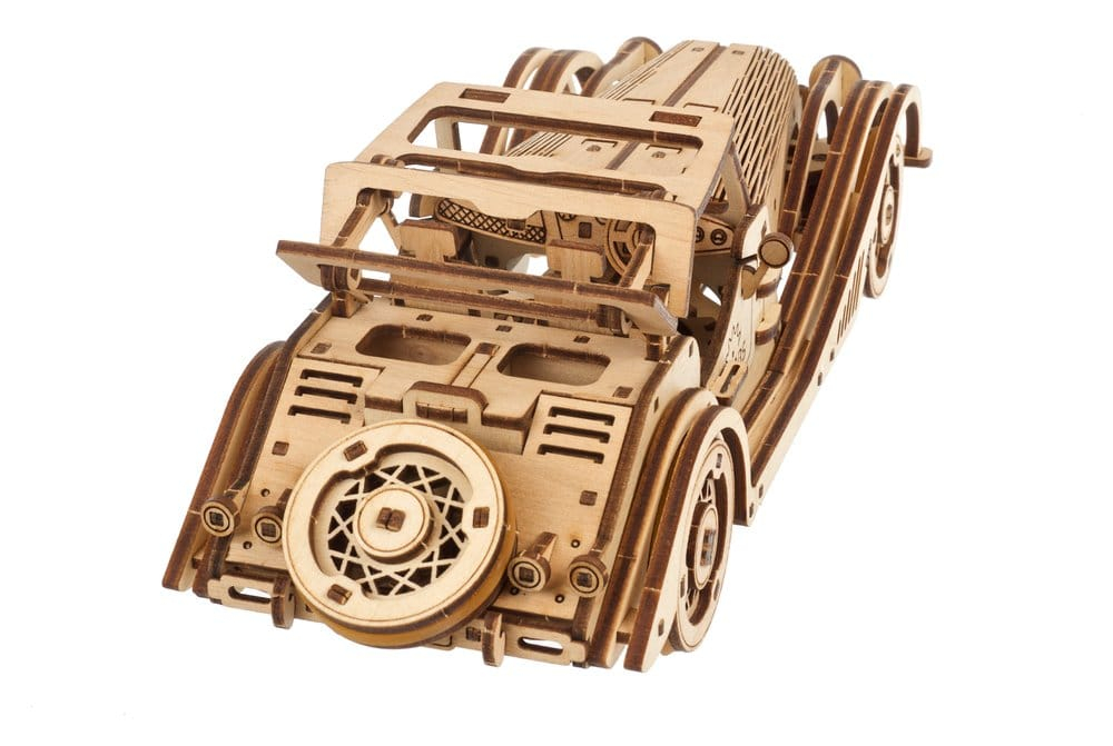 Ugears 3D Wooden Puzzle Sports Car Rapid Mouse [15]