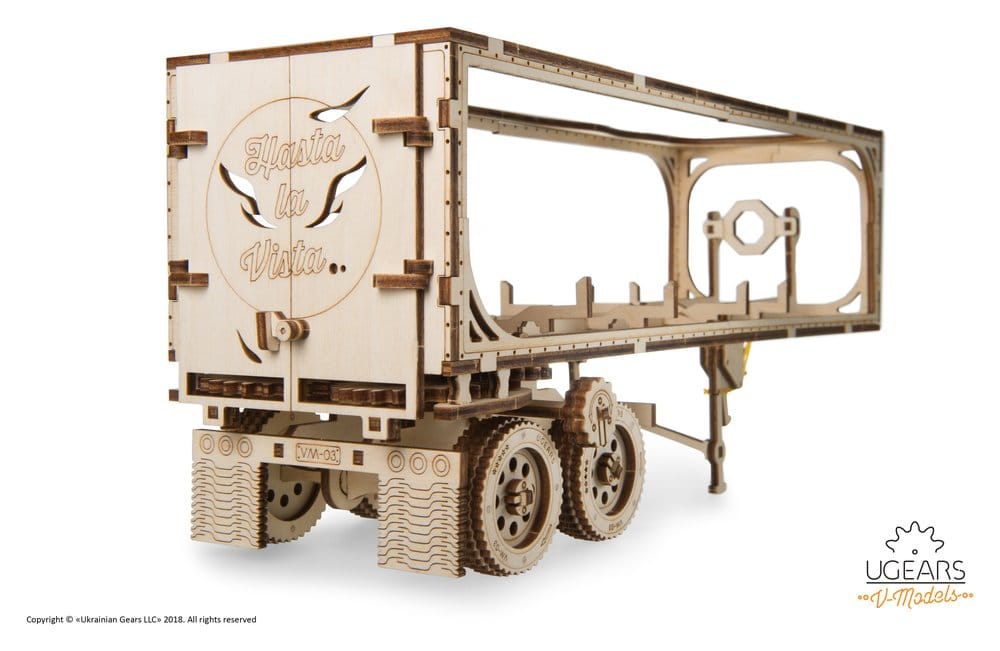 Ugears 3D Wooden Puzzle Trailer for Heavy Boy Truck VM-03 [11]