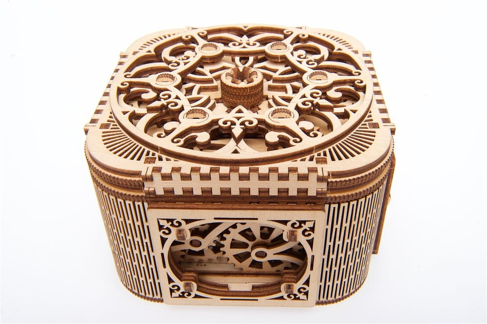 Ugears 3D Wooden Puzzle Treasure Box [8]