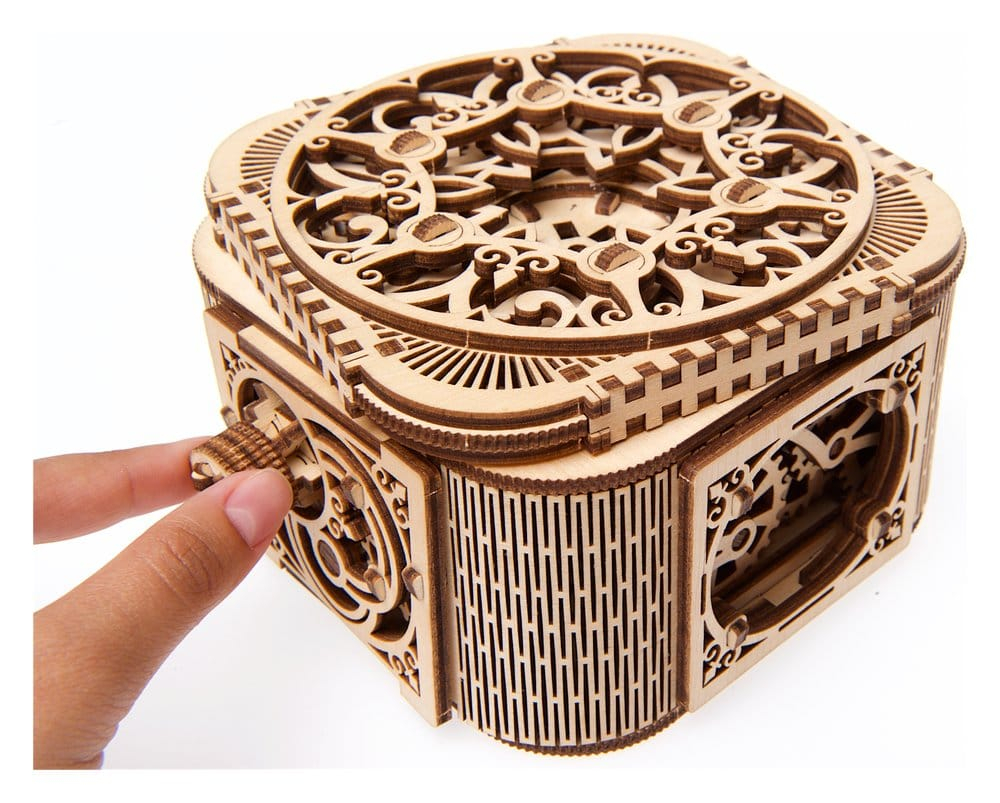 Ugears 3D Wooden Puzzle Treasure Box [11]