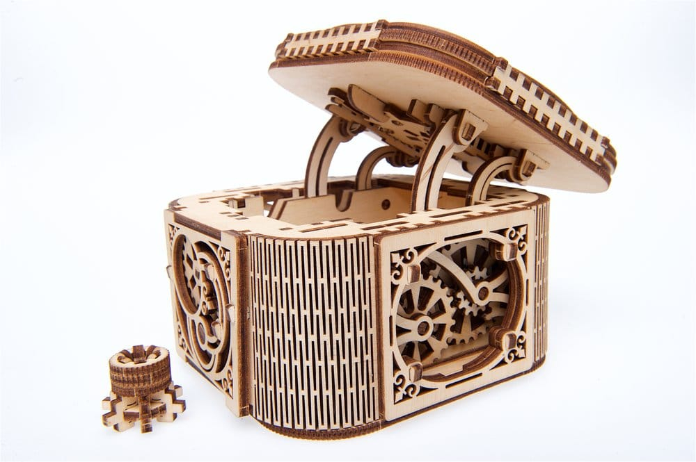 Ugears 3D Wooden Puzzle Treasure Box [13]