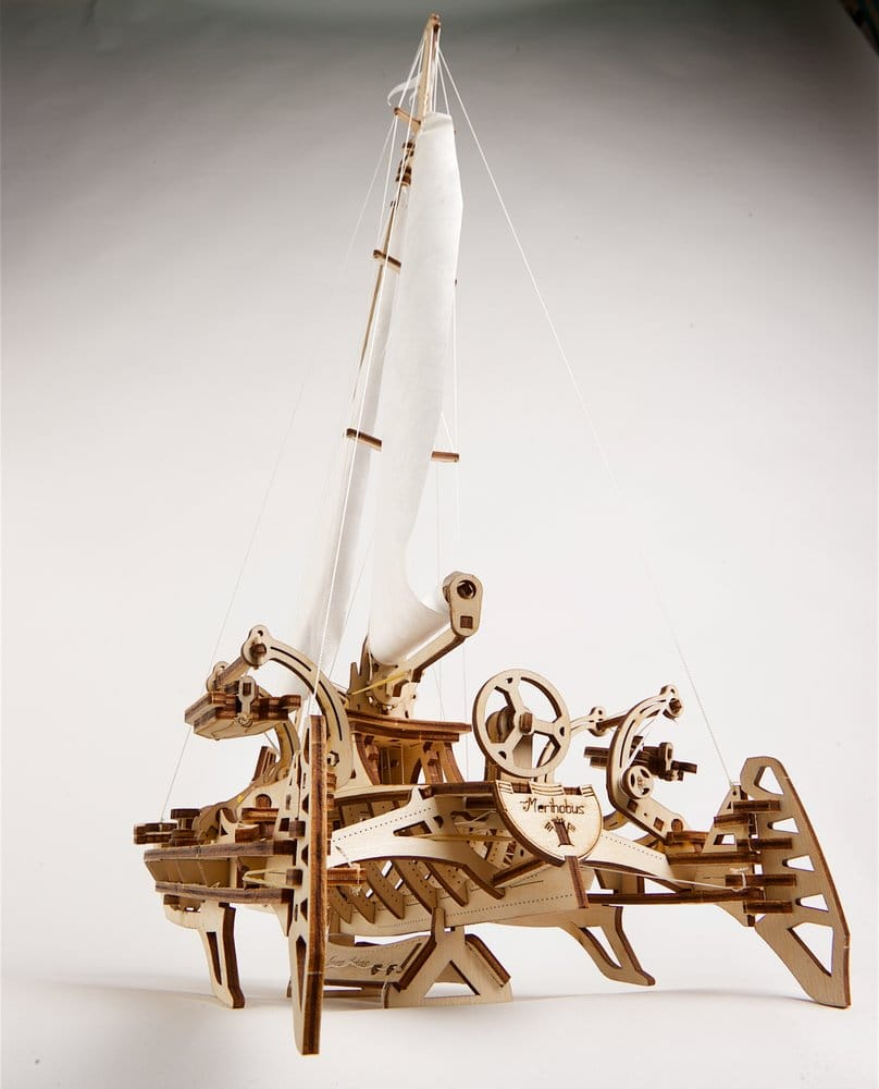 Ugears 3D Wooden Puzzle Trimaran Merihobus [5]