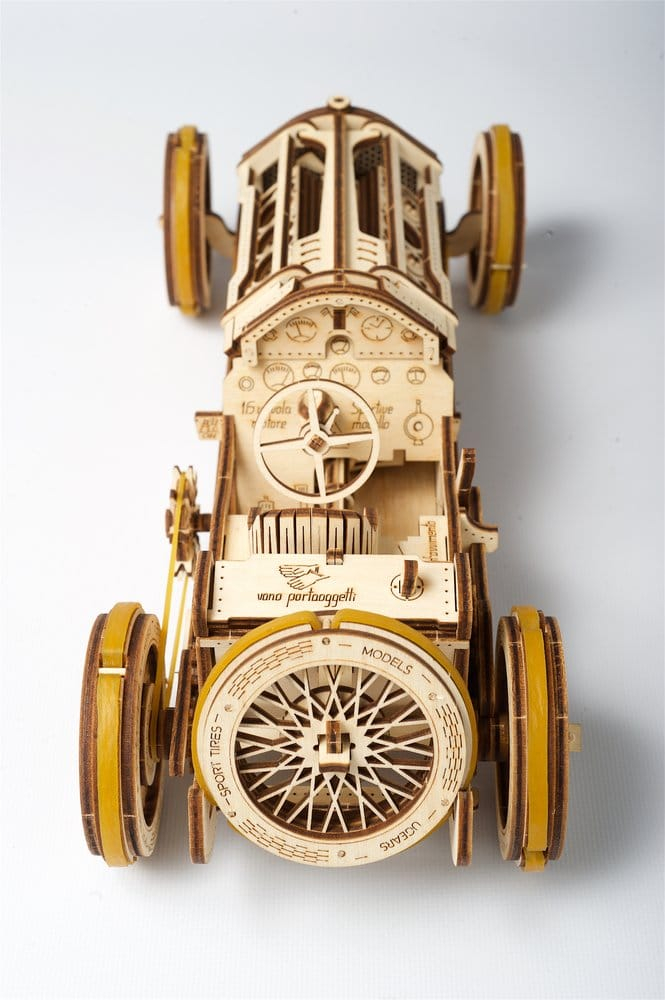 Ugears 3D Wooden Puzzle U-9 Grand Prix Car [3]
