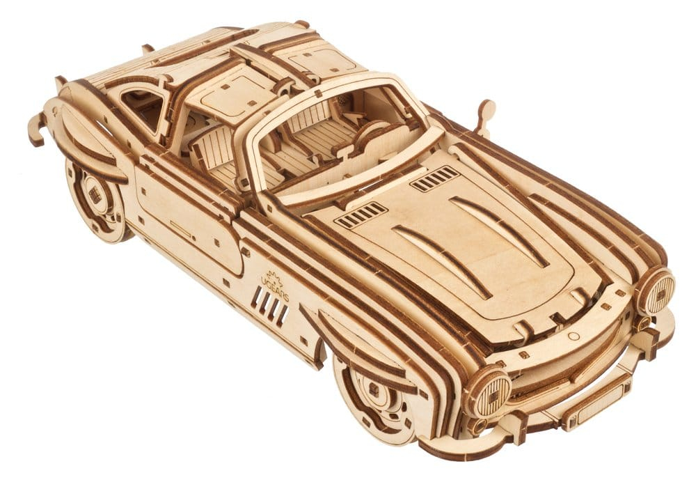 Ugears 3D Wooden Puzzle Winged Sports Coupe [15]
