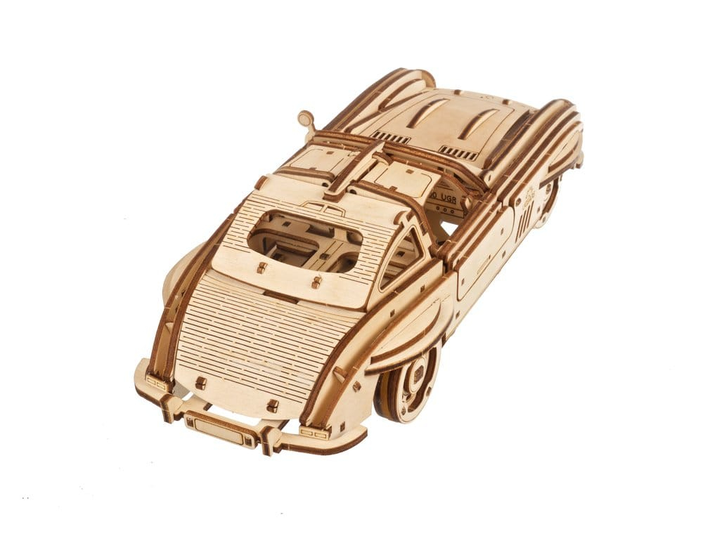 Ugears 3D Wooden Puzzle Winged Sports Coupe [12]