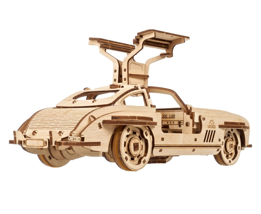 Ugears 3D Wooden Puzzle Winged Sports Coupe [25]