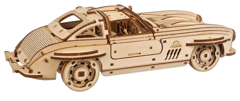 Ugears 3D Wooden Puzzle Winged Sports Coupe [13]