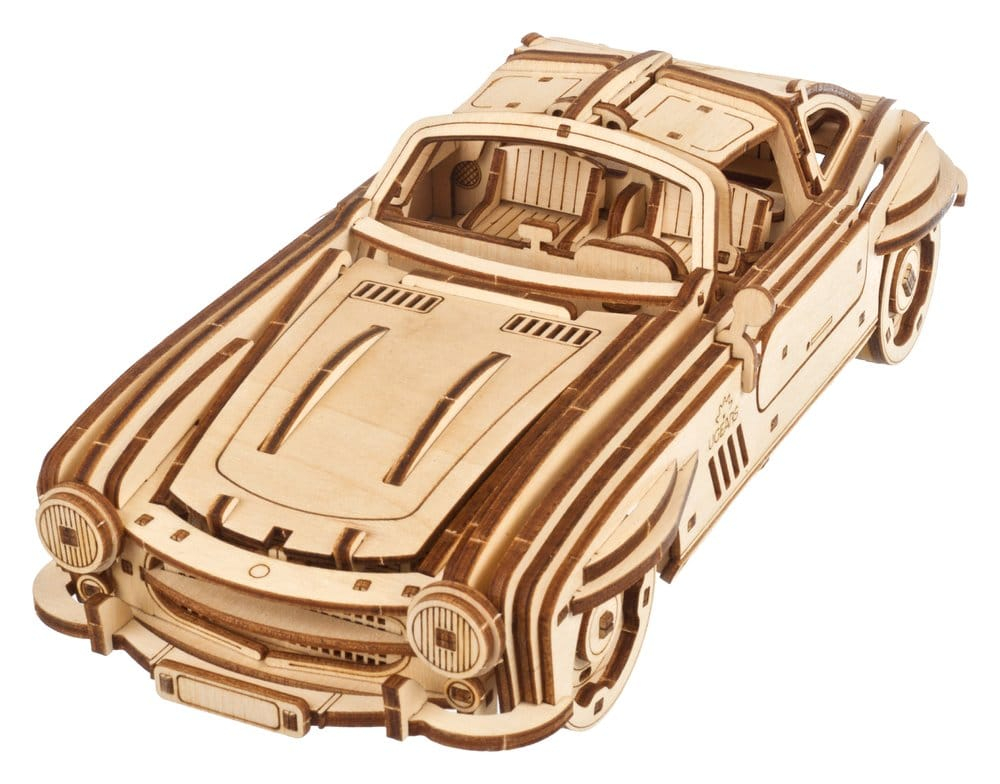 Ugears 3D Wooden Puzzle Winged Sports Coupe [20]