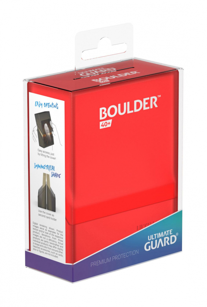 Ultimate Guard Boulder 40+  Ruby [2]