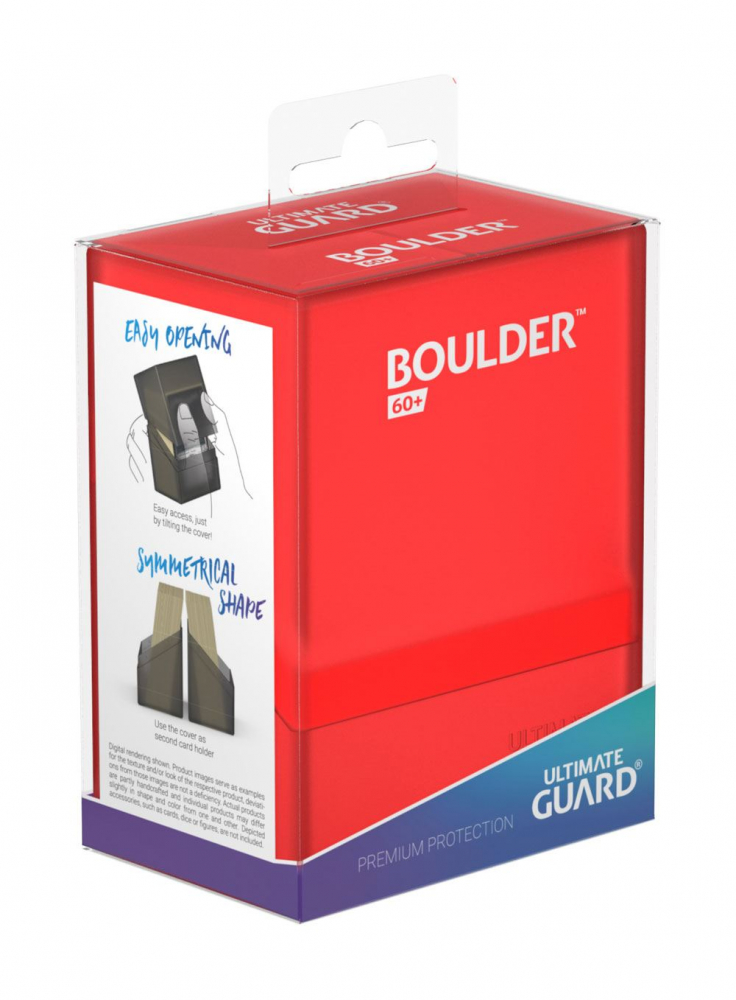 Ultimate Guard Boulder 60+ Ruby [2]