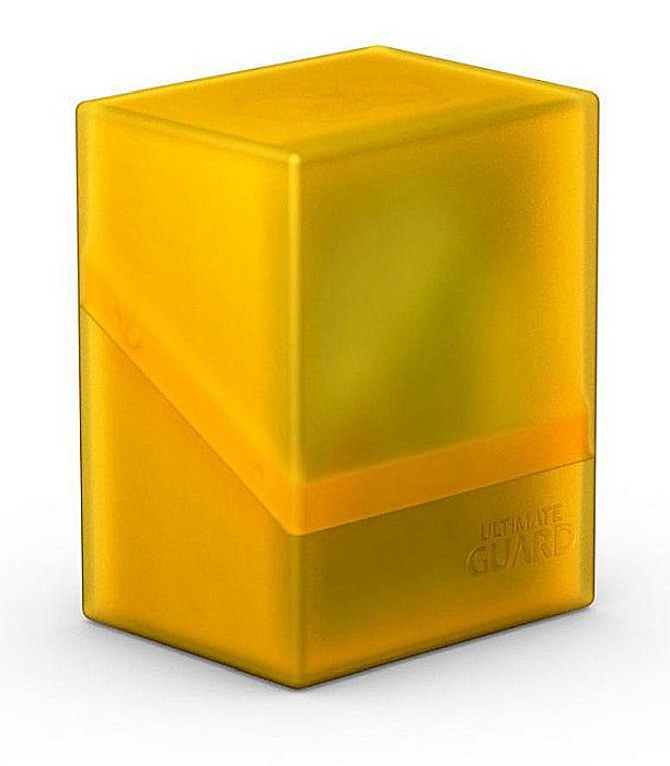 Ultimate Guard Boulder Deck Case 80+ Standard Size Amber [2]