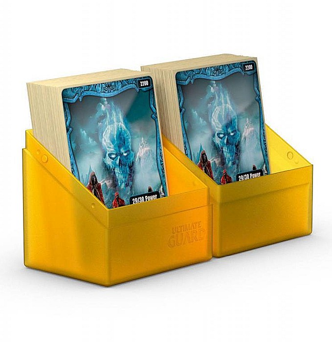 Ultimate Guard Boulder Deck Case 80+ Standard Size Amber [3]