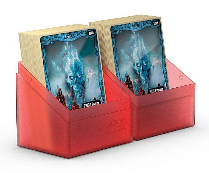 Ultimate Guard Boulder Deck Case 80+ Standard Size Ruby [3]