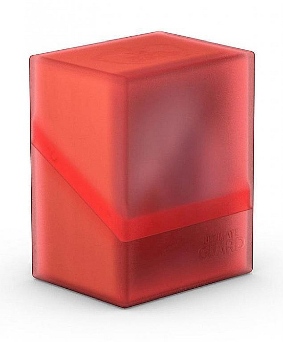 Ultimate Guard Boulder Deck Case 80+ Standard Size Ruby [2]