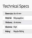 Ultimate Guard Classic Soft Sleeves Standard Size Transparent (100) [4]