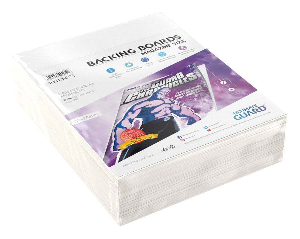 Ultimate Guard Comic Backing Boards Magazine Size 100 buc [1]