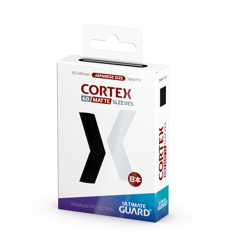 Ultimate Guard Cortex Sleeves Matte Japanese Size (60) - Black [3]