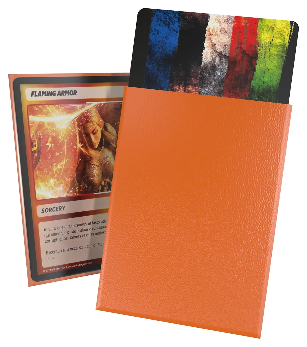 Ultimate Guard Cortex Sleeves Matte Standard Size 100 Orange [2]