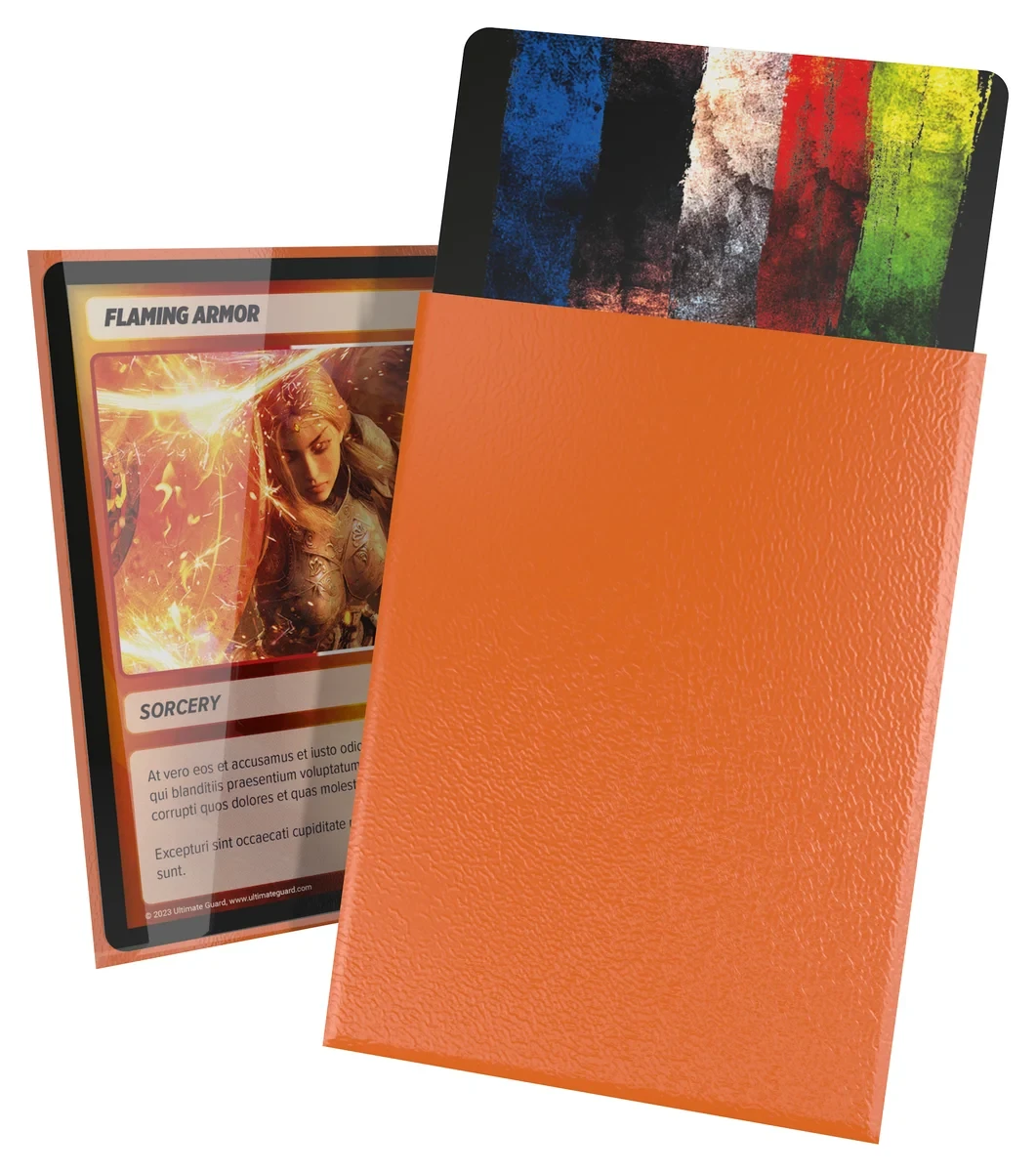 Ultimate Guard Cortex Sleeves Standard Size 100 Orange [2]