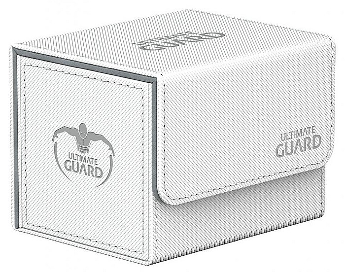 Ultimate Guard - Cutie pentru peste 100 carti de joc, cu doua fete, de marime standard (Alba) [2]