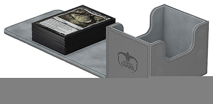 Ultimate Guard - Cutie pentru peste 100 carti de joc, cu doua fete, de marime standard (Gri) [3]