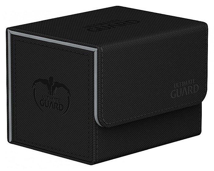 Ultimate Guard - Cutie pentru peste 100 carti de joc, cu doua fete, de marime standard (Neagra) [2]