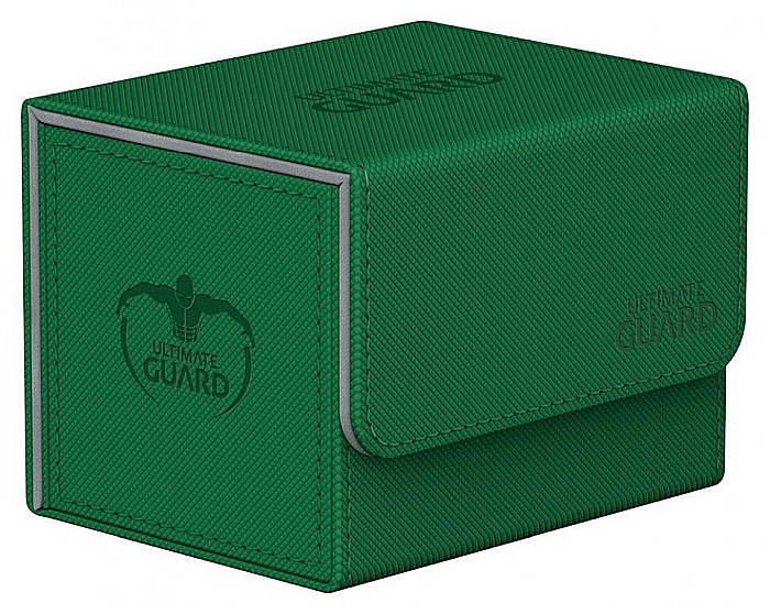 Ultimate Guard - Cutie pentru peste 100 carti de joc, cu doua fete, de marime standard (Verde) [2]