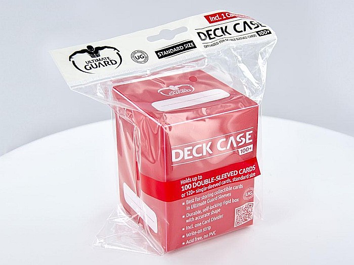 Ultimate Guard Deck Case 100+ Standard Size Red [4]