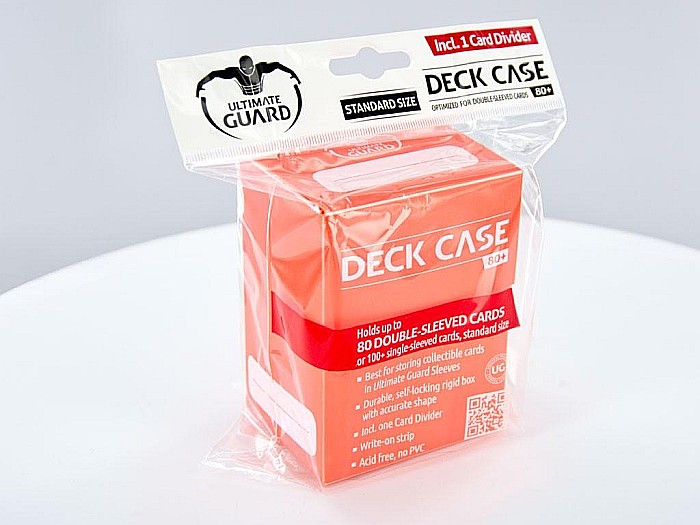Ultimate Guard Deck Case 80+ Standard Size Orange [5]