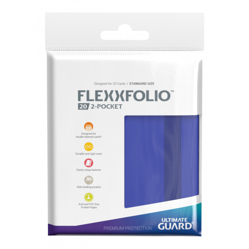 Ultimate Guard Flexxfolio 20 - 2-Pocket Blue [1]