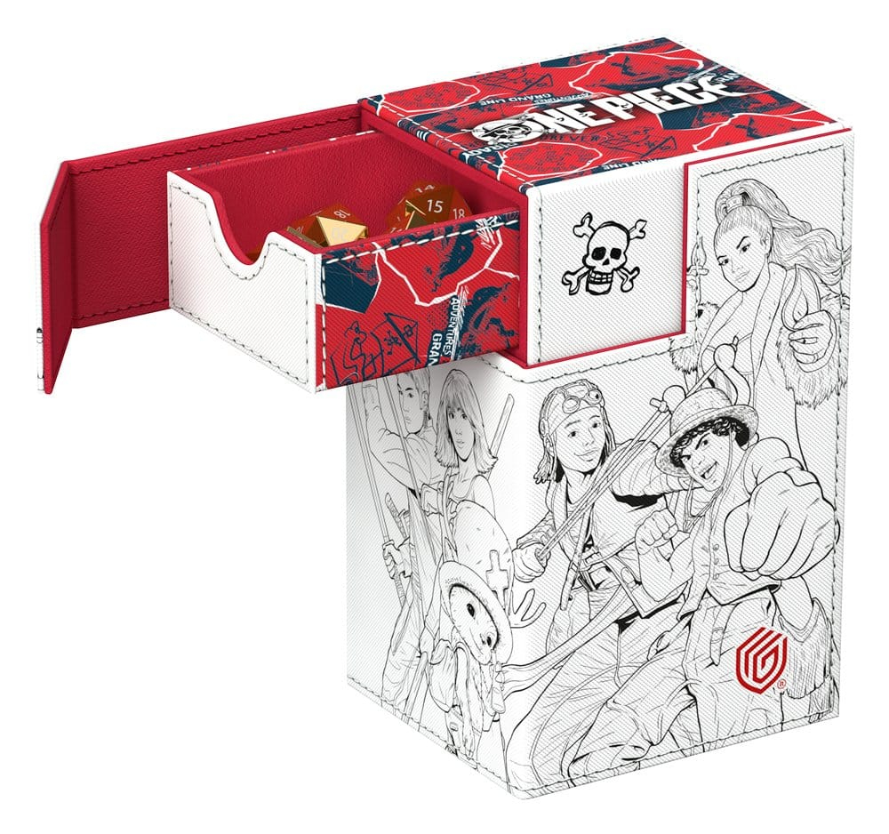 Ultimate Guard Flip'n'Tray 80+ Xenoskin One Piece Deck Box (Sketch/Devil Fruits) [2]