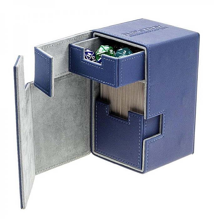 Ultimate Guard Flip´n´Tray Deck Case 100+ Standard Size XenoSkin Blue [3]