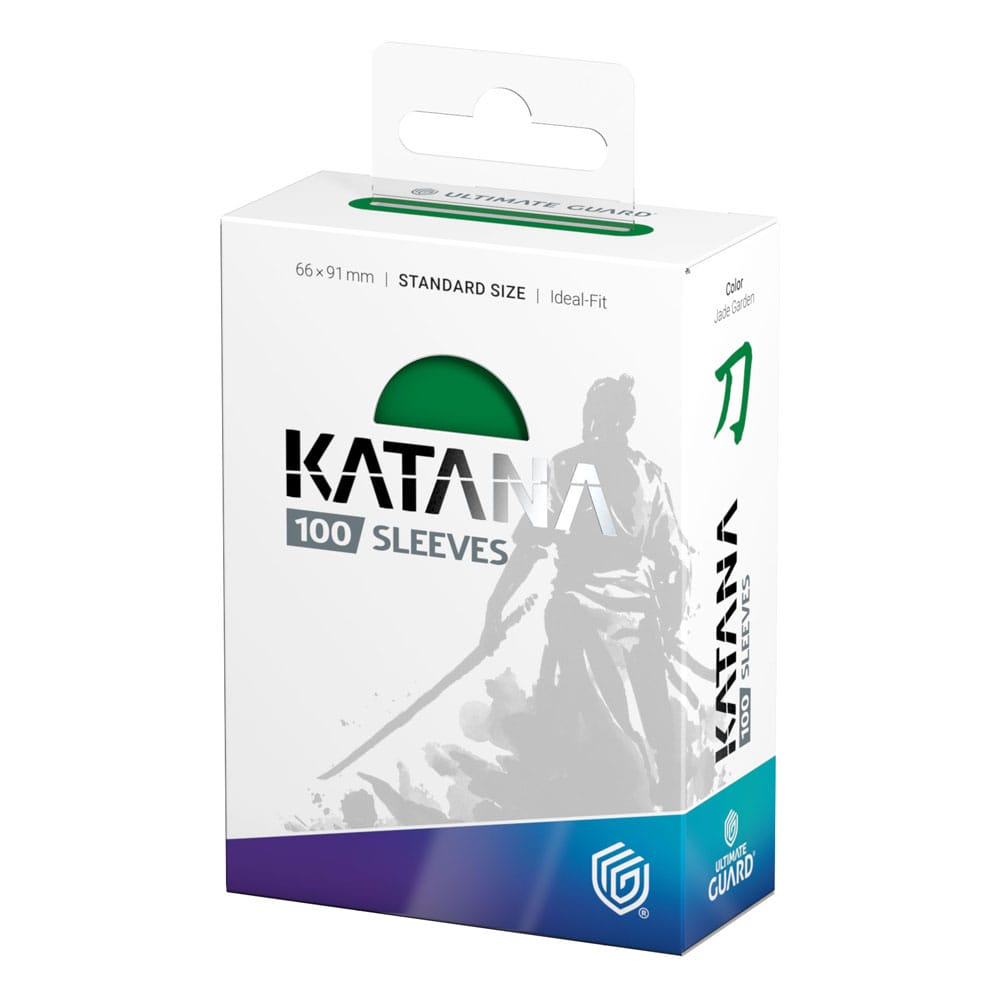 Ultimate Guard Katana Sleeves 100 buc – Jade Garden – Sleeve-uri premium standard TCG [1]