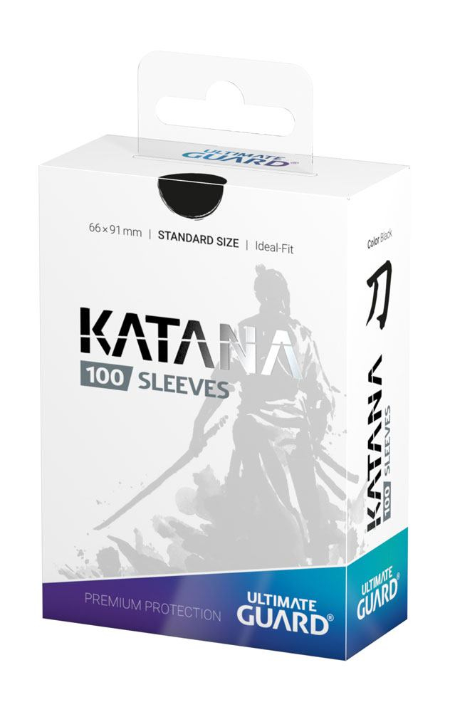 Ultimate Guard Katana Sleeves Standard Size (100) - Black [4]