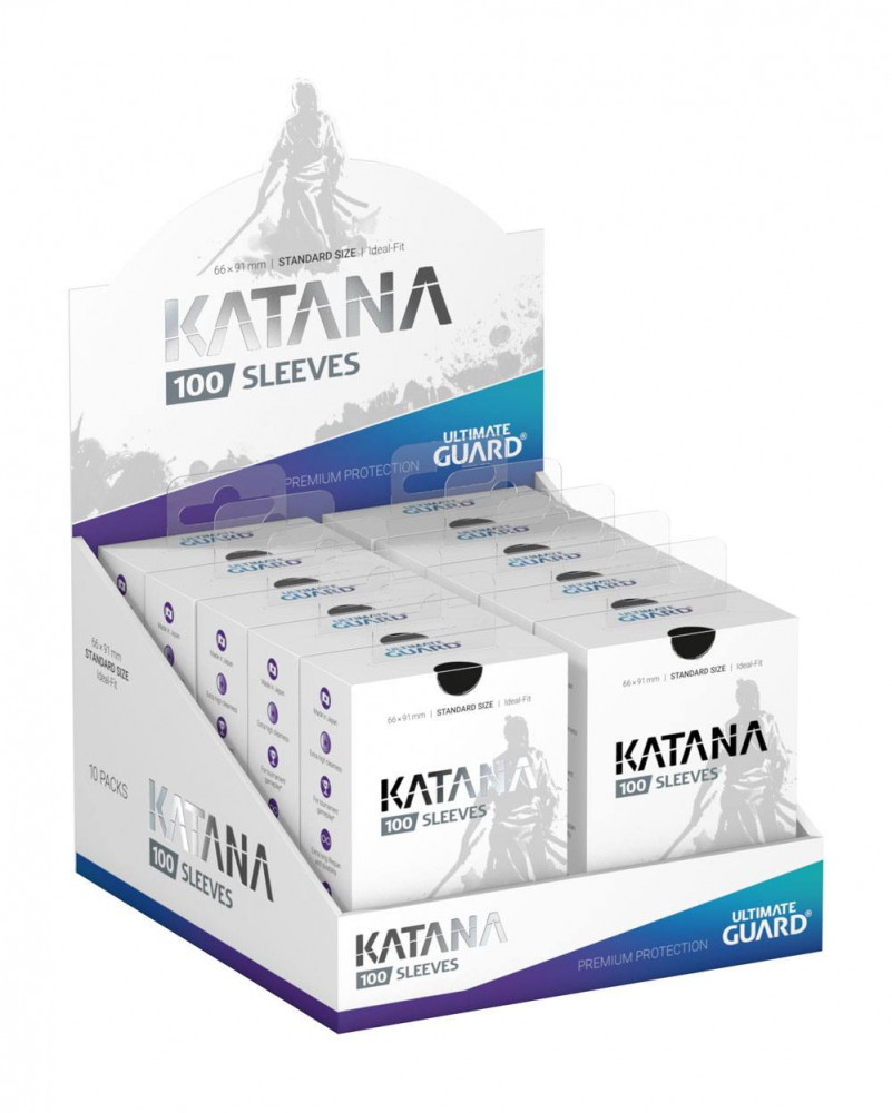 Ultimate Guard Katana Sleeves Standard Size (100) - Black [5]