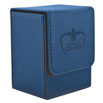 Ultimate Guard: Leather Flip Deck Case 80+ Blue [1]