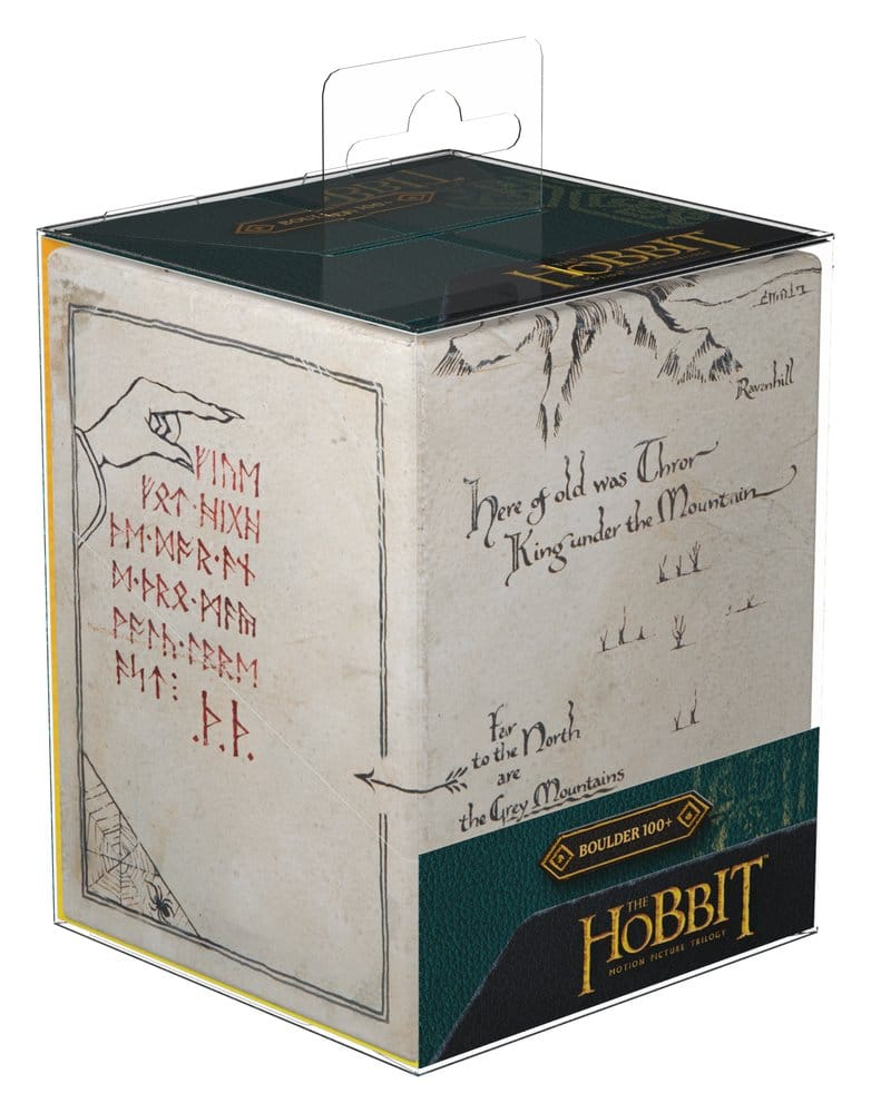 Ultimate Guard RTE Boulder 100+ The Hobbit Thror's Map Glow in the Dark [5]