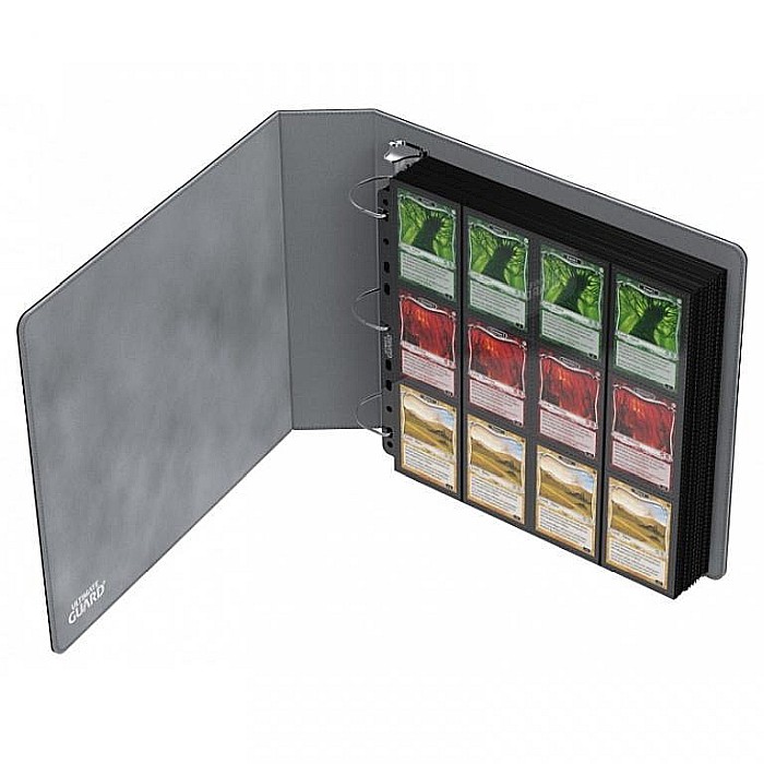 Ultimate Guard Supreme Collectors Album QuadRow 3-Ring XenoSkin Black [4]